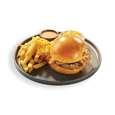 Swiss Cheese Burger