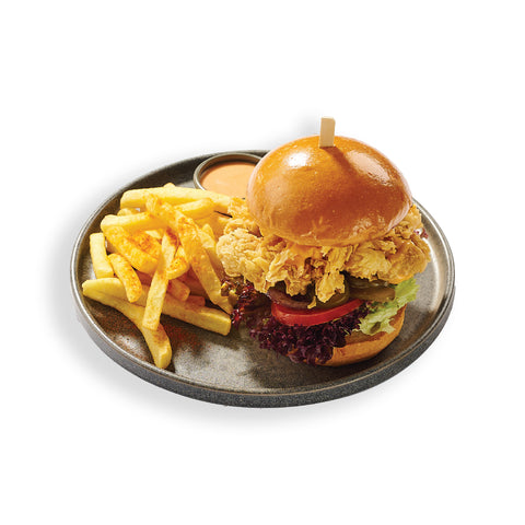 Volcano Zinger Burger