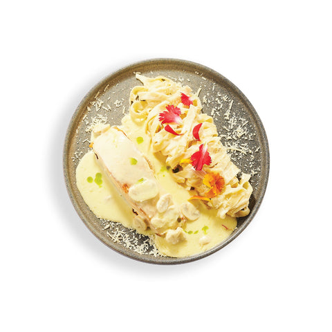 Salmon Alfredo Harmony