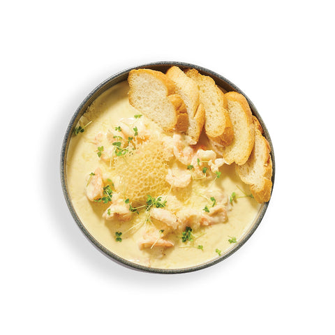Velvety Garlic Shrimp